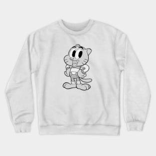 Gumball 1930s rubber hose cartoon style Crewneck Sweatshirt